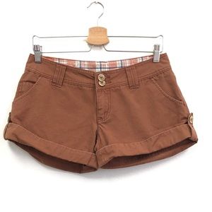 Rip Curl Womens Cuffed Rusty Cotton Shorts